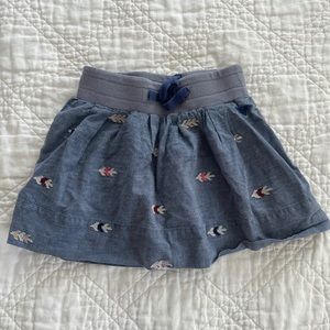 Roxy Chambray Skirt